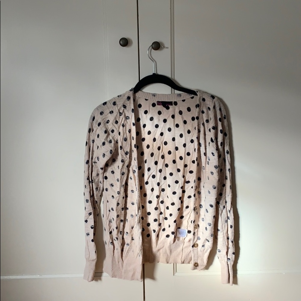 Polka dot sweater